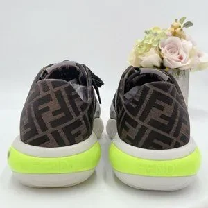 Fendi | Shoes | Fendi Tech Fabric Jacquard Zucca Ff Logo Men  display picture 3